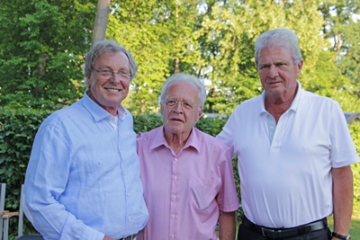 Gruppenfoto vom Amtsantritt im Juli 2015 (von links): Dietmar Pfähler, Anton Nagl und Dietmar Hopp