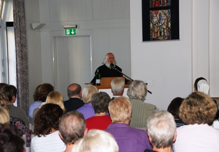 Pater Anselm Grün sprach vor über 300 Menschen im Mutterhaus der Diakonissen Speyer-Mannheim über „Jesus als Therapeut“