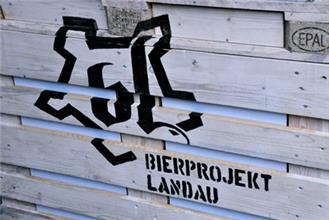 Das Logo des „Bierprojekts Landau“. Das Genossenschaftsprojekt wurde vor einem Jahr von vier Landauern gegründet, die ihr Hobby, das Bierbrauen, zum Beruf machten.