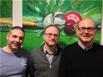 v.l.: Neuer Vorstand: Antonio Aguado Rodriguez, Klaus Kriegshäuser und Bernd Leibrock