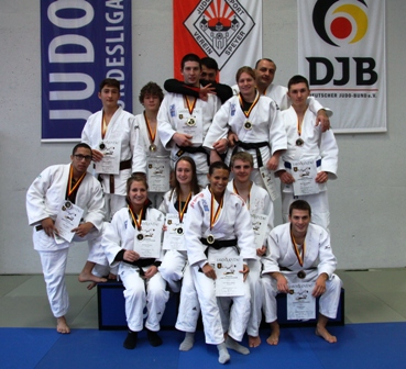 Gruppenbild der Sieger vom JSV Speyer