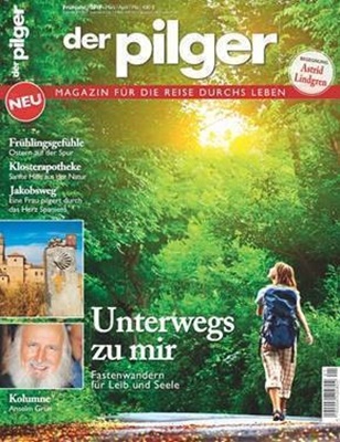 Ab 2. März im Handel: „der pilger – Magazin für die Reise durchs Leben“ lautet der Titel für das neue Mindstyle-Magazin mit christlichem Fokus.
