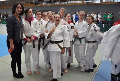 Ein starkes Team: Die U 18 Mädchen-Mannschaft des JSV Speyer