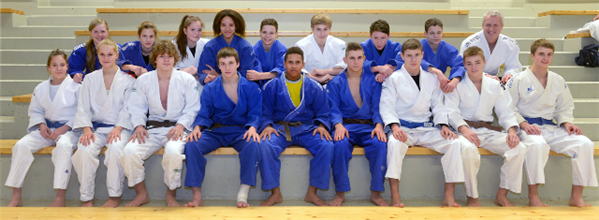 Die erfolgreiche U 18 des Judo-Sportvereins Speyer